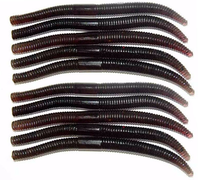

Hunting Hobby Worms Soft Bait Fishing Lure(Pack of 10 Size 8)