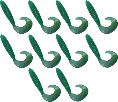

Hunting Hobby Soft Bait Silicone Fishing Lure(Pack of 10, Size 5)
