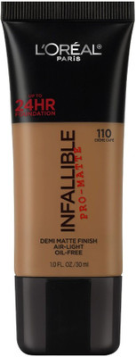

L'Oreal Paris Infallible Pro-Matte, 30 g Foundation(Creme Cafe 110, 30 ml)
