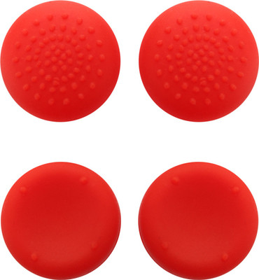 

Amarex Thumb Grips Gaming Accessory Kit-Red Gaming Accessory Kit(Red, For PS4, PS3, Xbox 360)