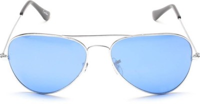 

ATTRACTIVE Aviator Sports Goggles(Blue), Sky blue