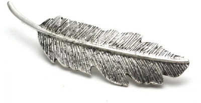 

Little Trunk Box Leaf Hair Clip Hair Clip(Silver)