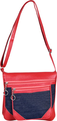 

Gen-Y Hand-held Bag(Red, Blue), Blue;red
