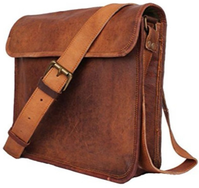 

SR MART Messenger Bag(Brown)