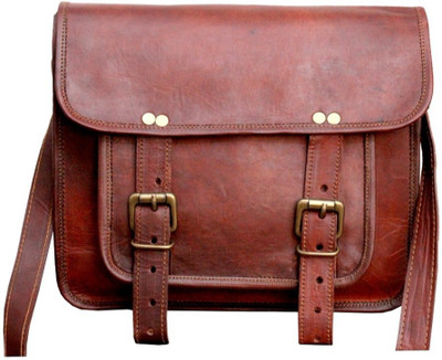 

SR MART Messenger Bag(Brown)