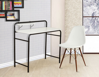 FurnitureKraft Birmingham Metal Study Table(Finish Color - Black, DIY(Do-It-Yourself))