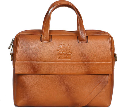 

OBANI 15.6 inch Laptop Messenger Bag(Tan)