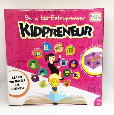 

Trunk Works Kidpreneur - Be a kid entrepreneur Jewellery Box Edition(Pink)