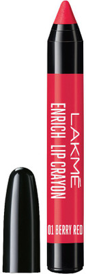

Lakme Enrich Lip Crayon(Berry Red, 2.2 g)