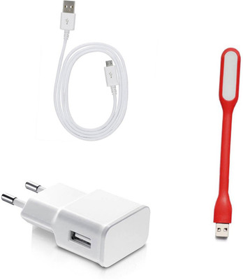 DAKRON Wall Charger Accessory Combo for Infinix Hot 4 Pro(White)