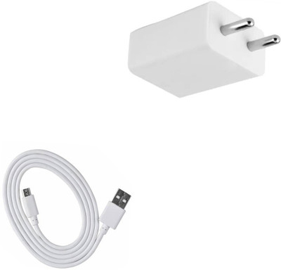 DAKRON Wall Charger Accessory Combo for Yu Yunique 2(White)