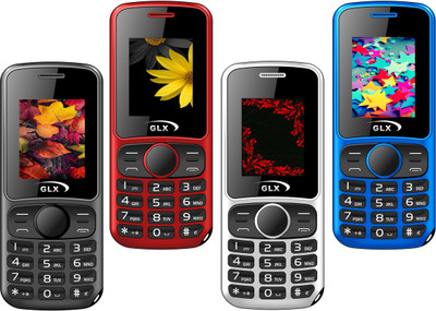 

GLX W5 Pack of Four Mobiles(Red$$Black$$Blue$$White)