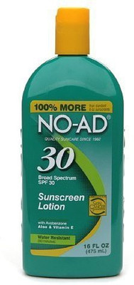

NoAd Sunscreen Lotion (Spf 30)(473.18 ml)