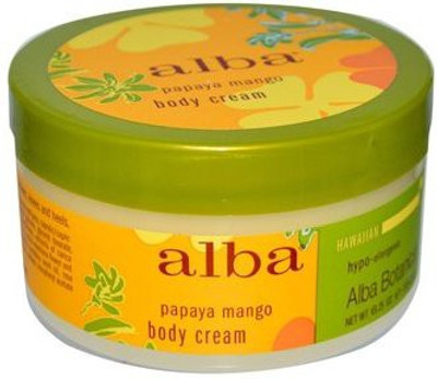 Alba Botanica Alba Hawaiian Body Cream Papaya Mango(192.23 ml)