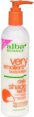 

Alba Botanica Very Emollient Daily Shade Body Lotion Spf 15(354.89 ml)