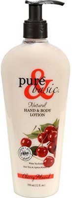 

Pure & Basic Pure And Basic Natural Bath And Body Lotion Cherry Almond(354.89 ml)