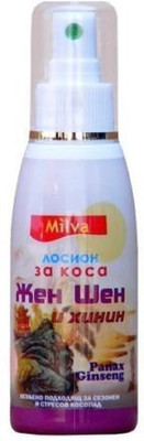 

Milva Nia Hair Lotions With Ginseng Quinine Stops Hair Loss(100 ml)