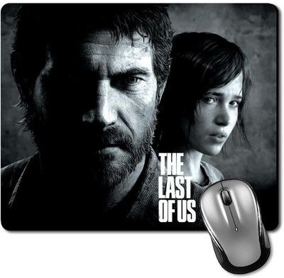 

CRAZYINK MPDad & Daughter B&W Mousepad(Multicolor)