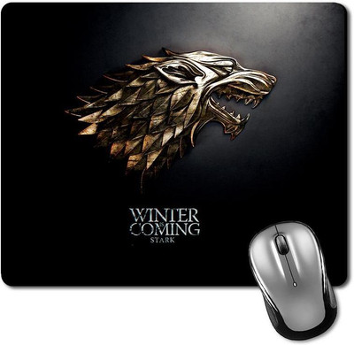 

CRAZYINK MPMetal Winter Coming Mousepad(Multicolor)