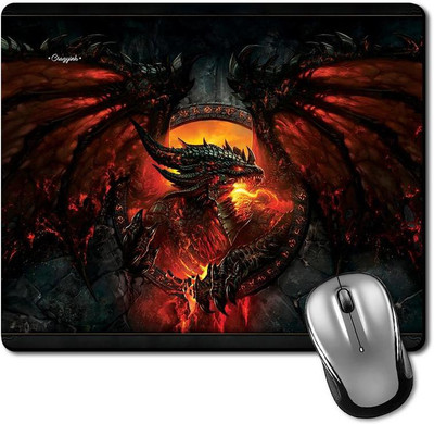 

CRAZYINK MPBig Dragon Mousepad(Multicolor)