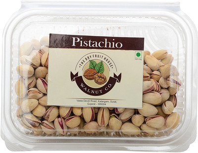 

walnutco. Roasted and Salted irani pistachio big size Pistachios(500 g, Box)