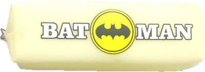 

Shopkooky Batman Cartoon Character Slim Pouches Bright Color Pen Pencil Pouch Case Best for Birthday Gift / Return Gift - Pack of 1 Batman Art Plastic Pencil Box(Set of 1, Beige)