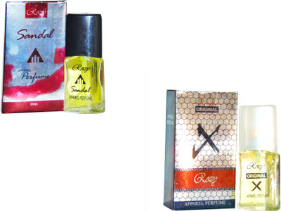 

Rozy Combo Fresh Sandel~Sliver X Apparal Perfume-40ml Eau de Parfum - 40 ml(For Men & Women)