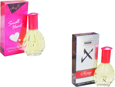 

Rozy Combo Small Heart-Silver-X Apparal Perfume-60ml Eau de Parfum - 60 ml(For Men & Women)