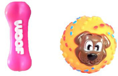 

Tinypawz Rubber Chew Toy, Fetch Toy, Squeaky Toy, Rubber Toy For Dog