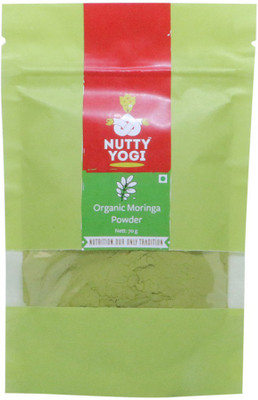 

Nutty Yogi Moringa Powder Plant-Based Protein(70 g, Moringa)