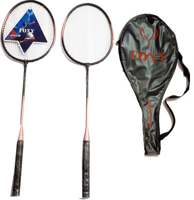 

PARADISE COLLECTION FOXY PRO 3287 Black, Pink Strung Badminton Racquet(G4 - 3.25 Inches, 80 g)