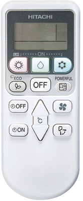 

icooli COMPATIBLE AC REMOTE HITACHI 274(PLEASE MATCH WITH THE OLD REMOTE) Remote Controller(White)