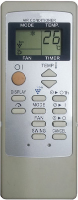 

icooli COMPATIBLE AC REMOTE SHARP 254(PLEASE MATCH WITH THE OLD REMOTE) Remote Controller(White)