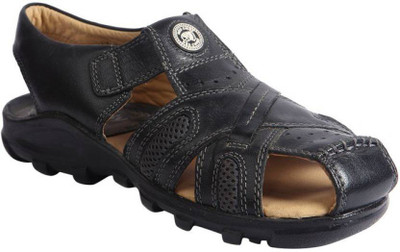 

Red Chief Men Black Sandals