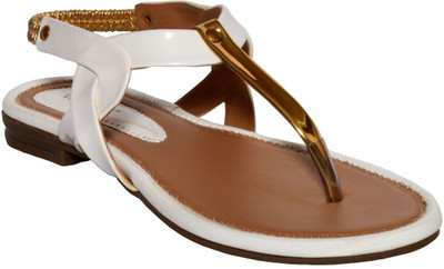 

VINENZIA Women White Flats