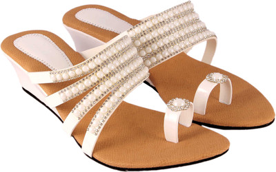 

Shopping World Women White::Beige Casual