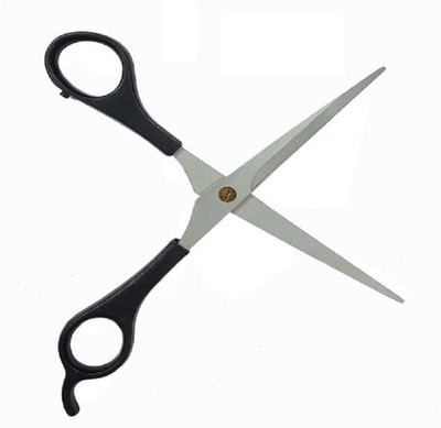 

Confidence Hair Cutting Stainless Steel Scissors Scissors(Set of 1, Black)