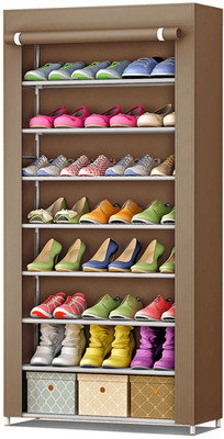 FurnCentral Fabric Shoe Stand(8 Shelves)