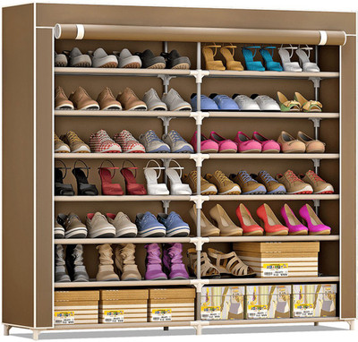 FurnCentral Fabric Shoe Stand(14 Shelves)