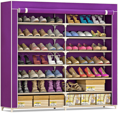 FurnCentral Fabric Shoe Stand(14 Shelves)
