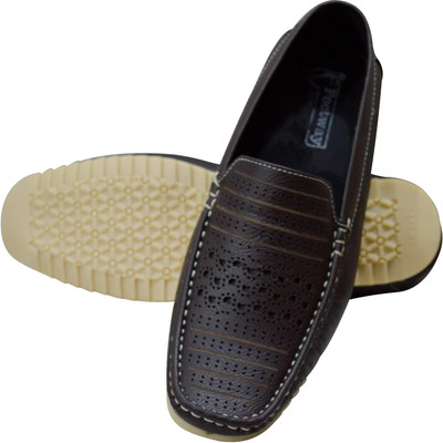 

Feetway Light Weight Loafers For Men Stylish Slip On Durable And Stylish Loafer Shoes For Men Loafers For Men(Burgundy, Coffee