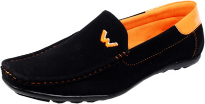 

Amanio Leather Loafers Shoes For Men Bellies For Men(Brown