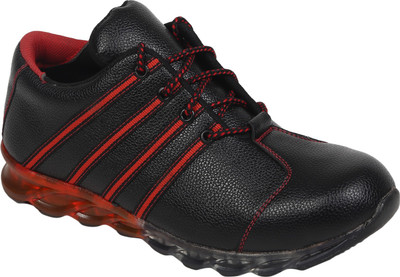 Kavacha Steel Toe Safety Shoe, S9 Training & Gym Shoes For Men(Black, Red