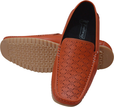 

Feetway Light Weight Loafers For Men Stylish Slip On Durable And Stylish Loafer Shoes For Men Loafers For Men(Tan
