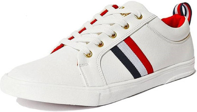 

Axonza Men's White Sneakers shoes Sneakers For Men(White