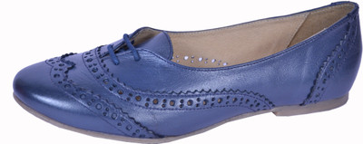 

FIRENZE ITALIANO SHOES FIRENZE LADIES FASHION LEATHER SHOES For Women(Navy