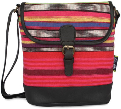 

Kanvas Katha Women Casual Multicolor Acrylic Sling Bag
