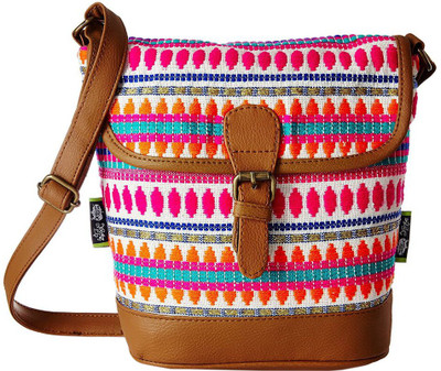 

Kanvas Katha Women Casual Multicolor Acrylic Sling Bag