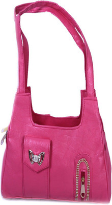 

Tulip Women Casual Pink PU Shoulder Bag