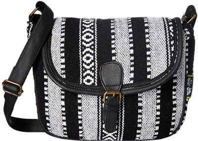 

Kanvas Katha Women Casual Black, White Acrylic Sling Bag